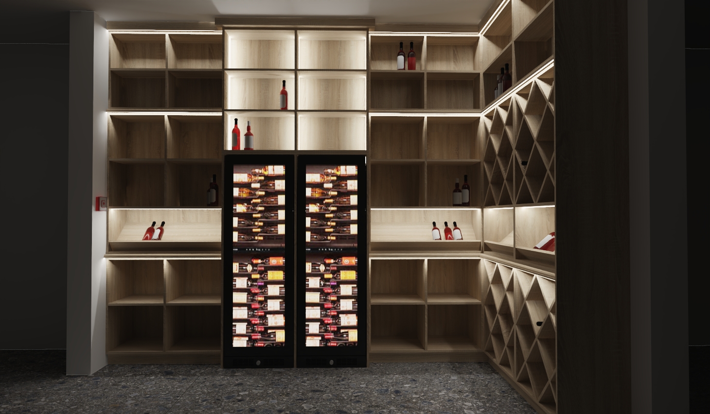 Custom Wine Racks for Restaurants