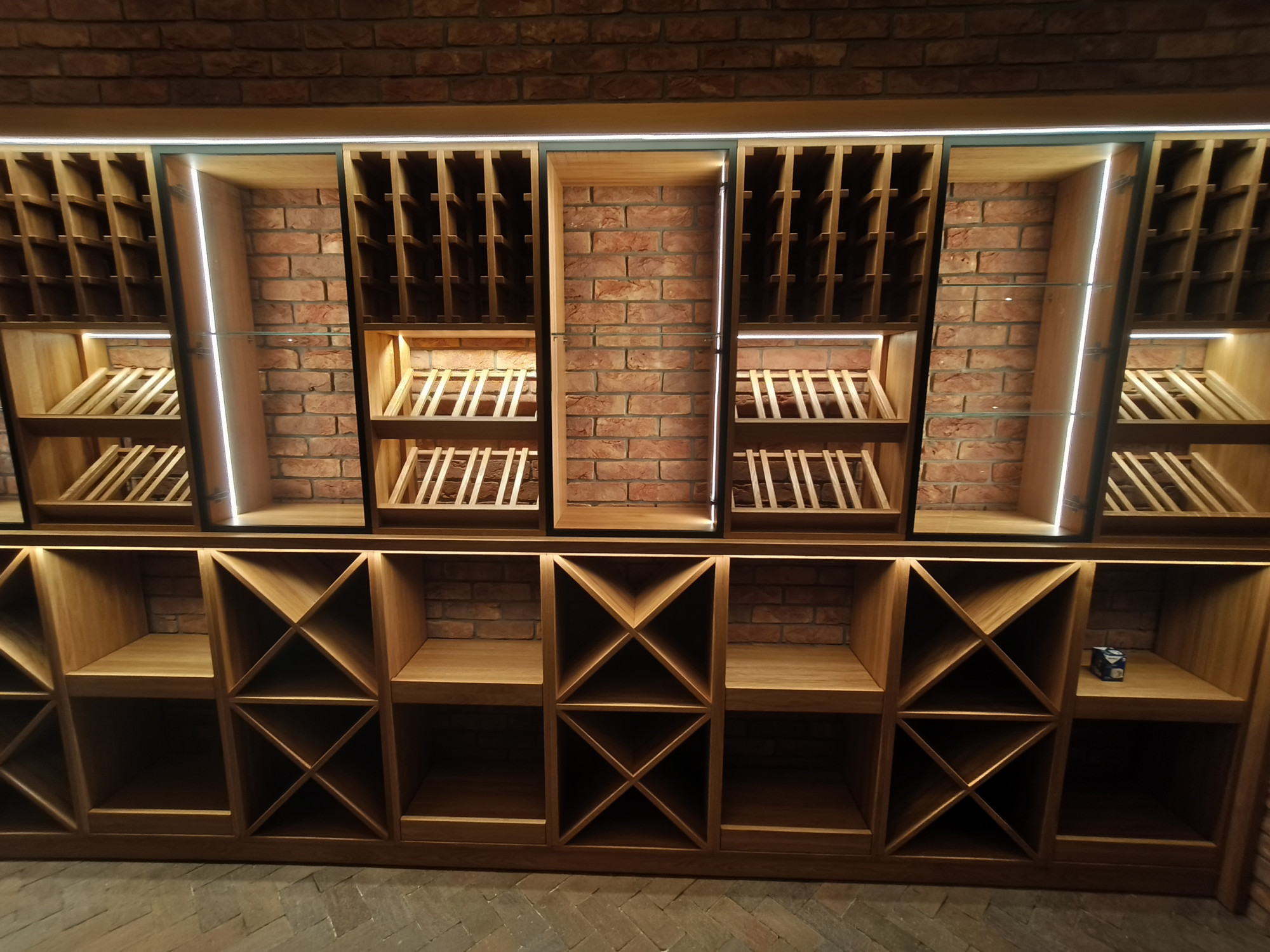 Realization in Poznan – Wooden Wine Racks