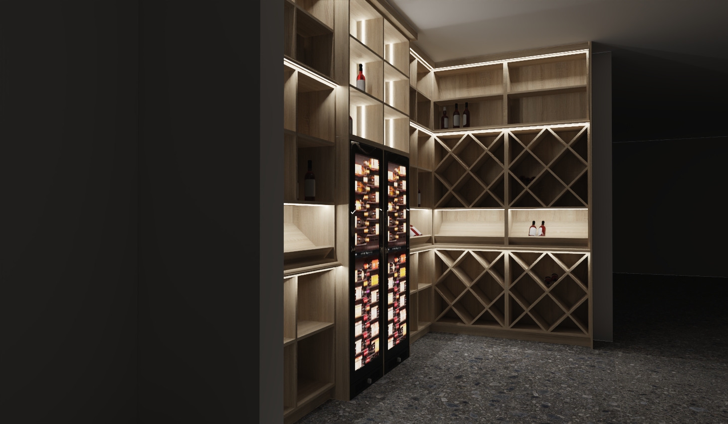 Restaurant Wine Rack Manufacturer
