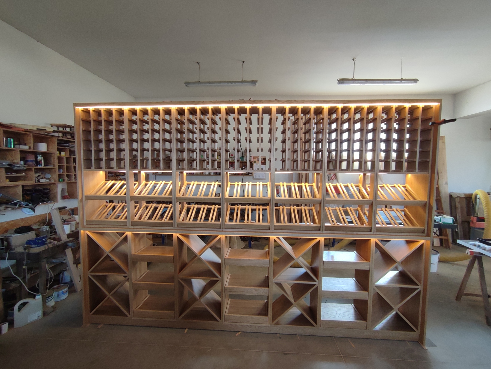 Realization Denmark – Wine Cellar Wooden Racks