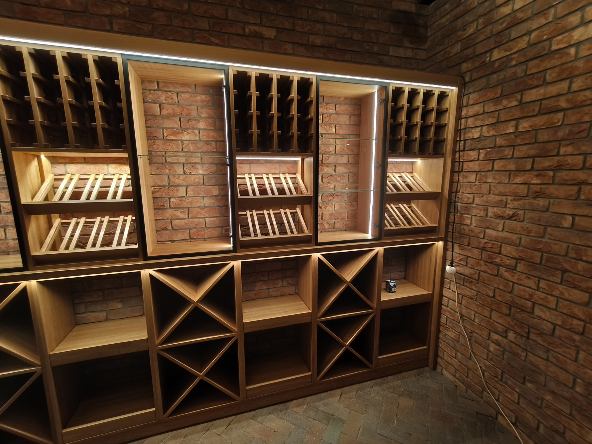 Wooden Wine Racks Realization – Poznan