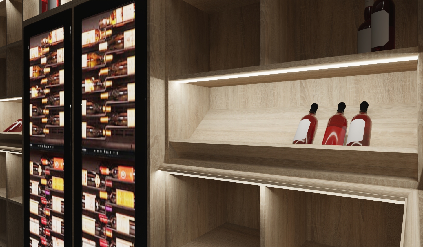 Restaurant Wine Racks in England