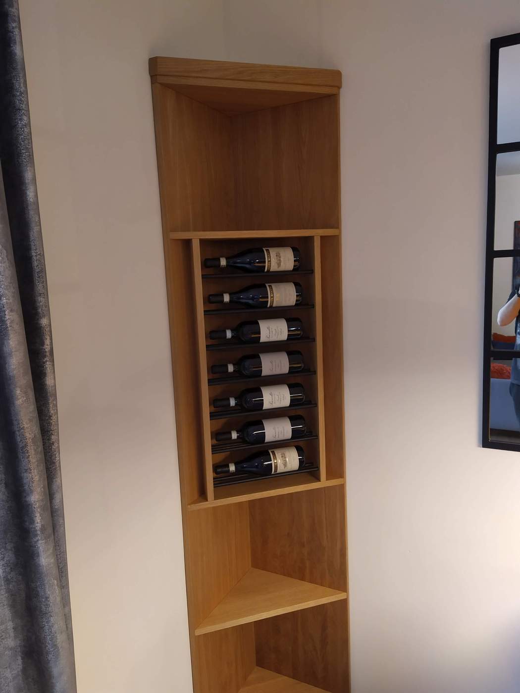 regały drewniane na wino Warszawa