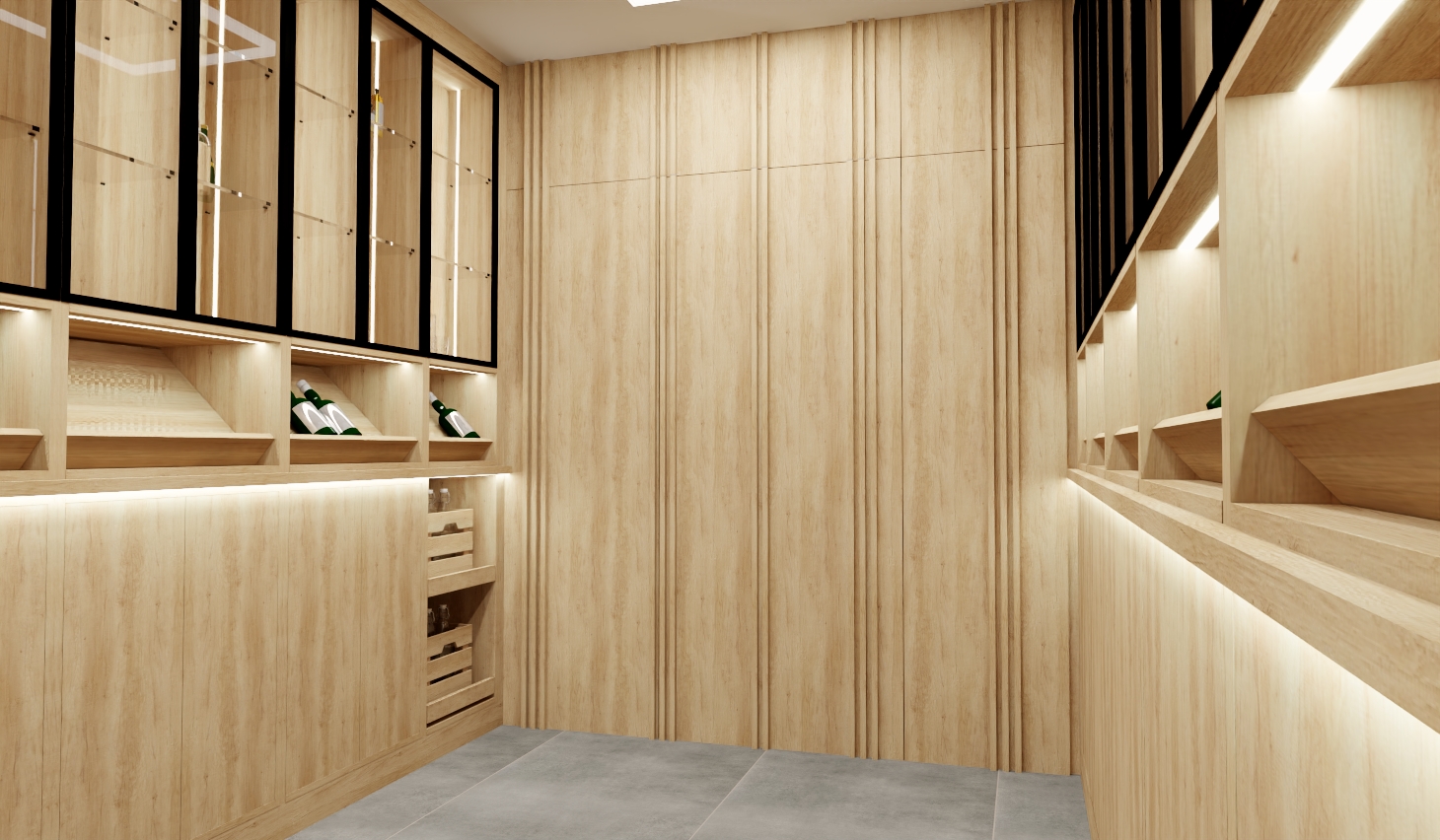 Modern Home Liquor Cabinet