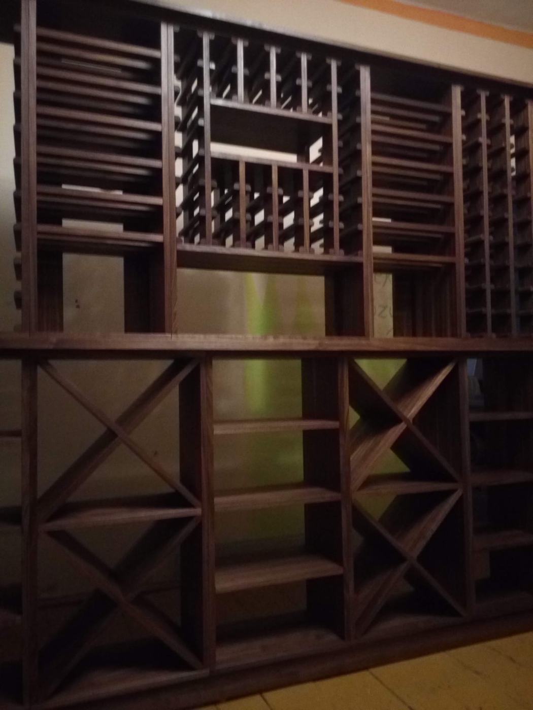 Drewniane regały na wino na zamówienie Krzyszkowice