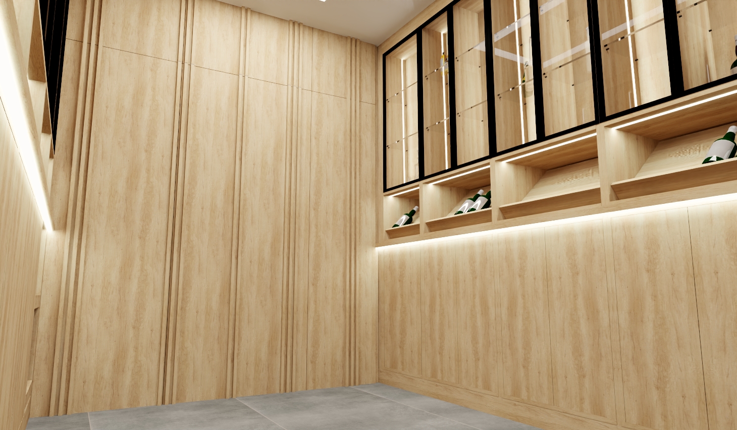 Home Bar Cabinet for Alcohol