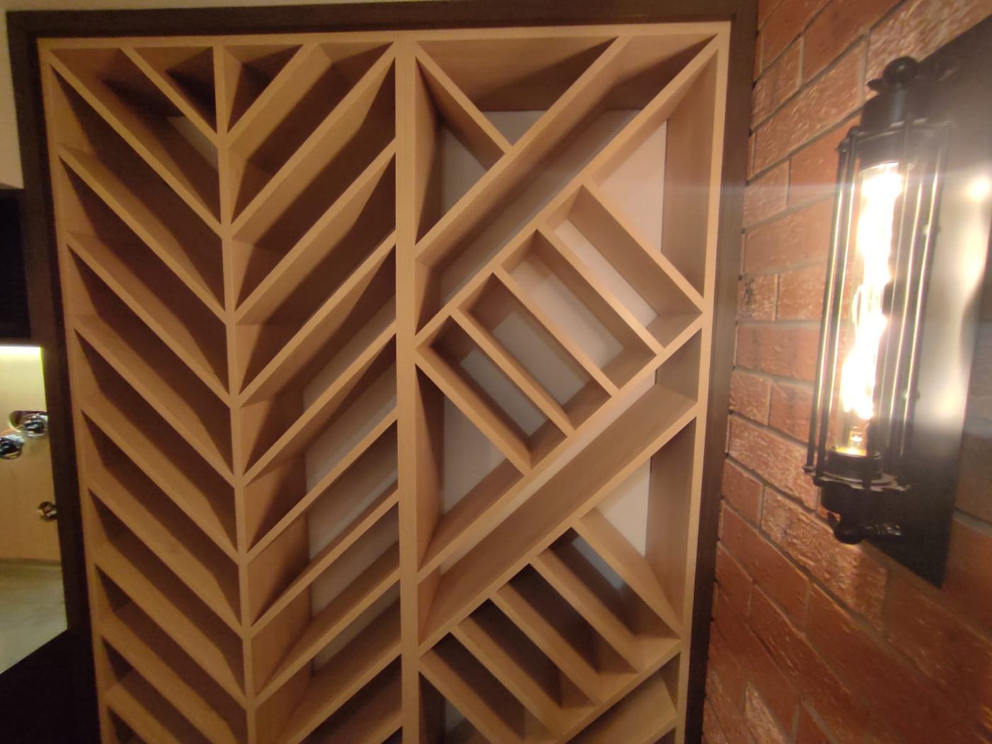 regały z drewna na wino – na zamówienie w Krakowie