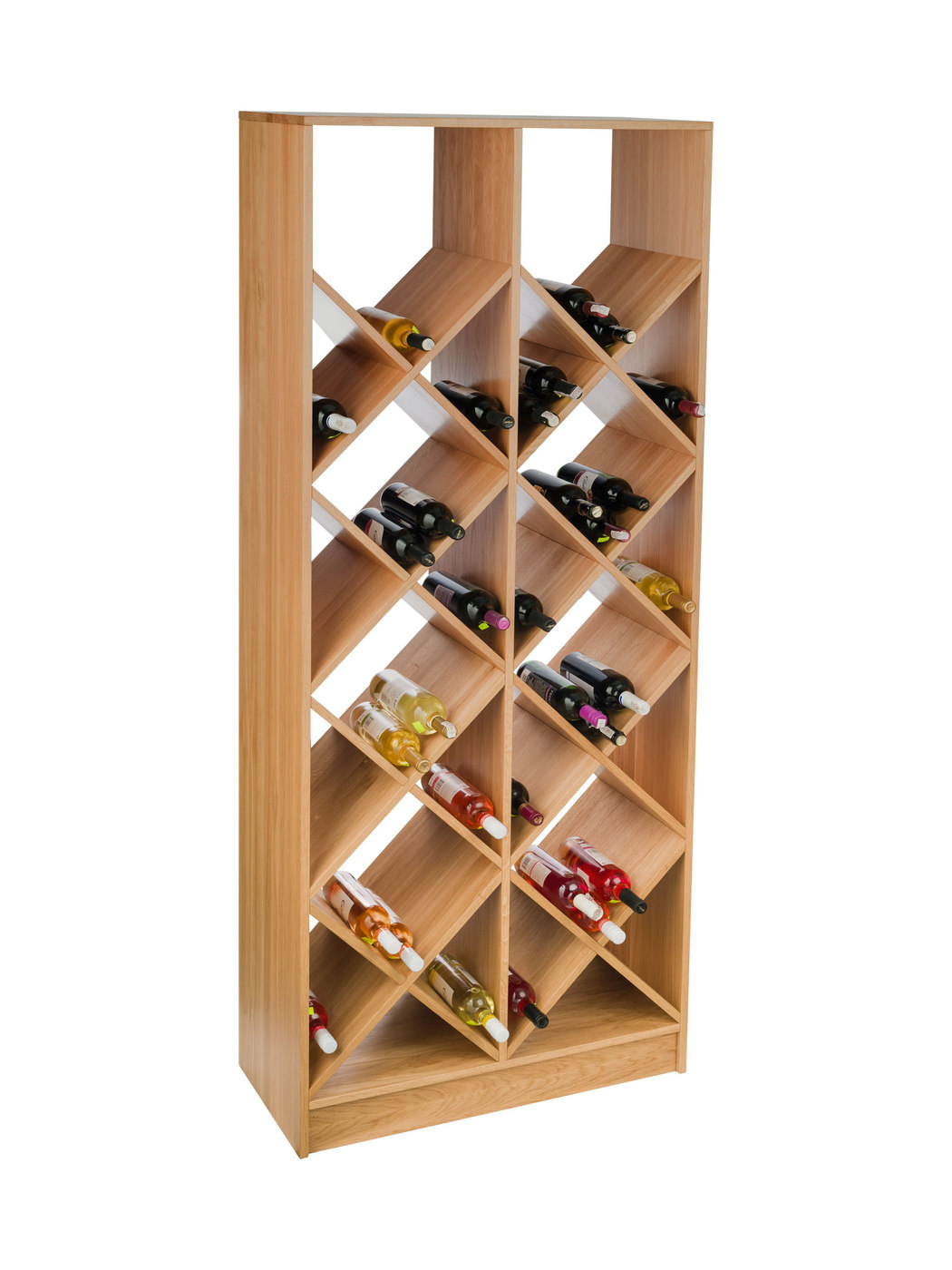 regał drewniany na wino – usługa na wymiar Łódź