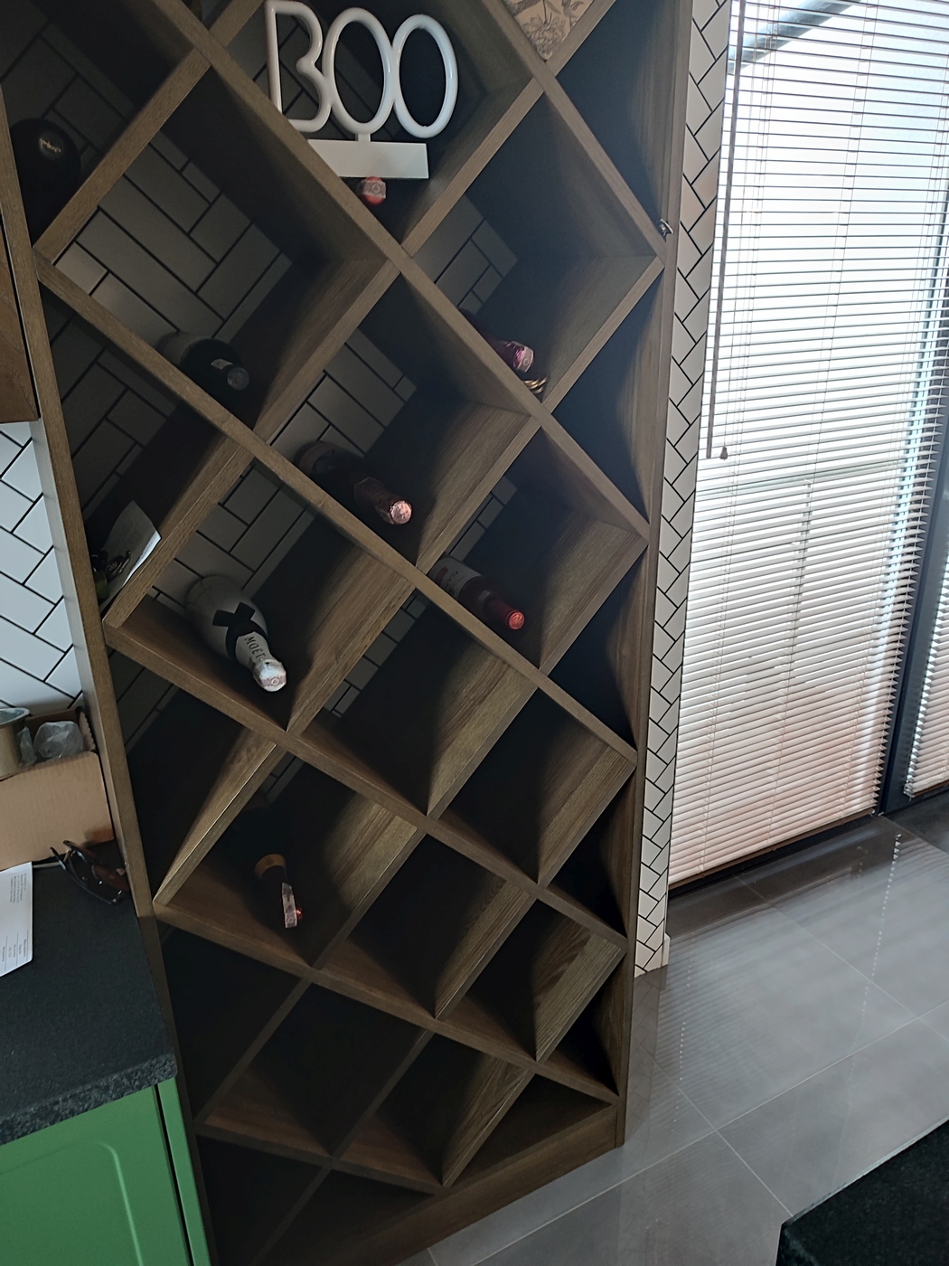 regał drewniany na wino na wymiar Gdańsk