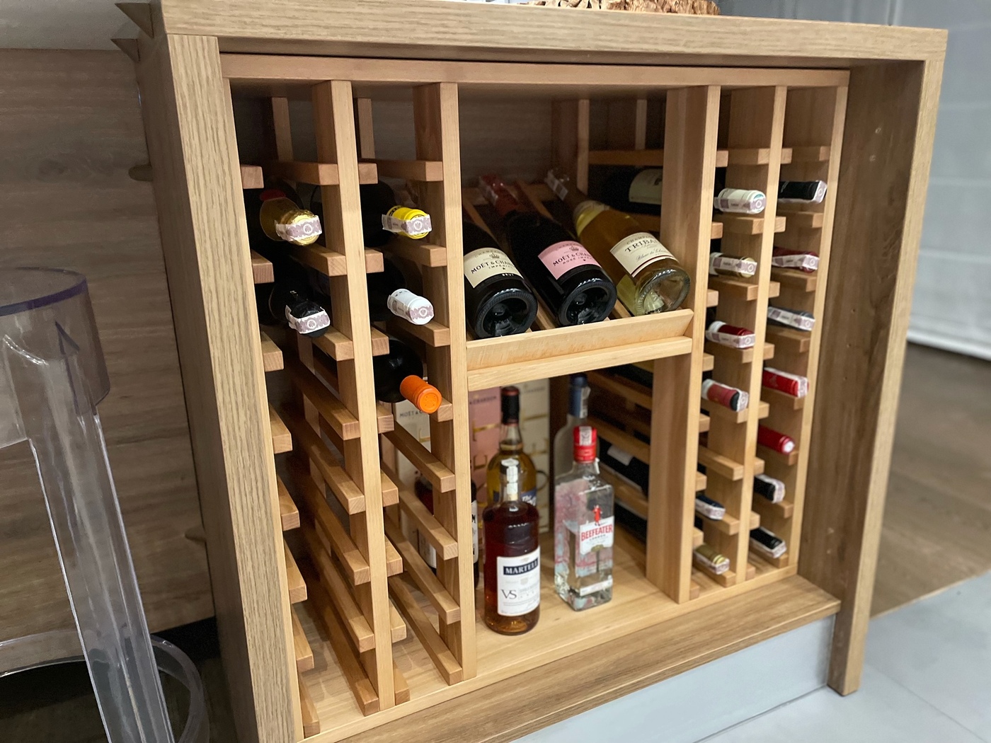 gdzie kupić regał na wino drewniany