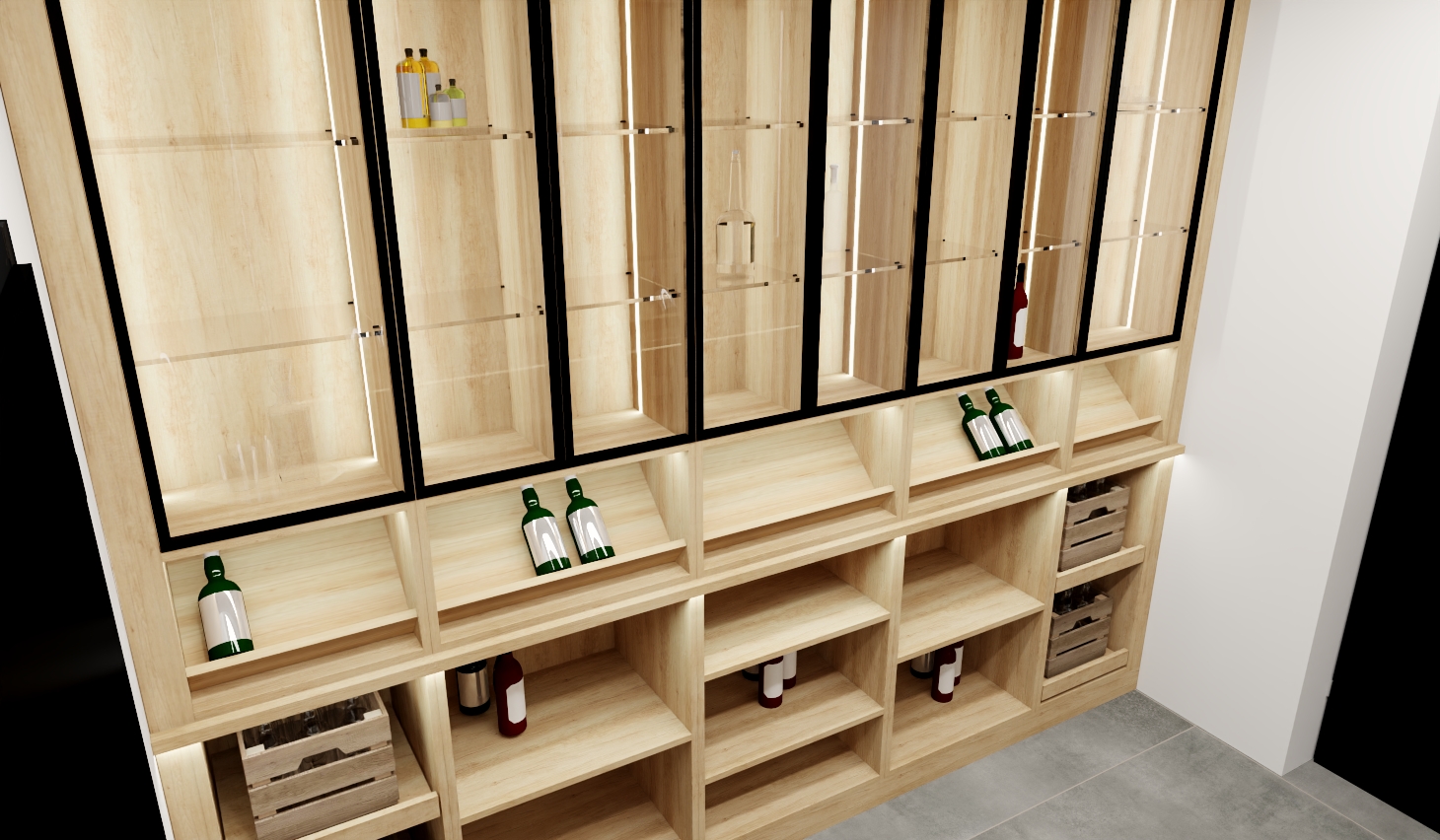 Alcohol Storage Cabinet