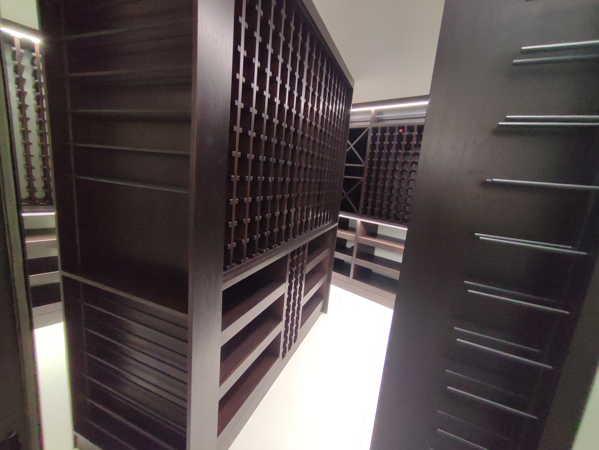 Solid Oak Bar Rack Warsaw - Realization